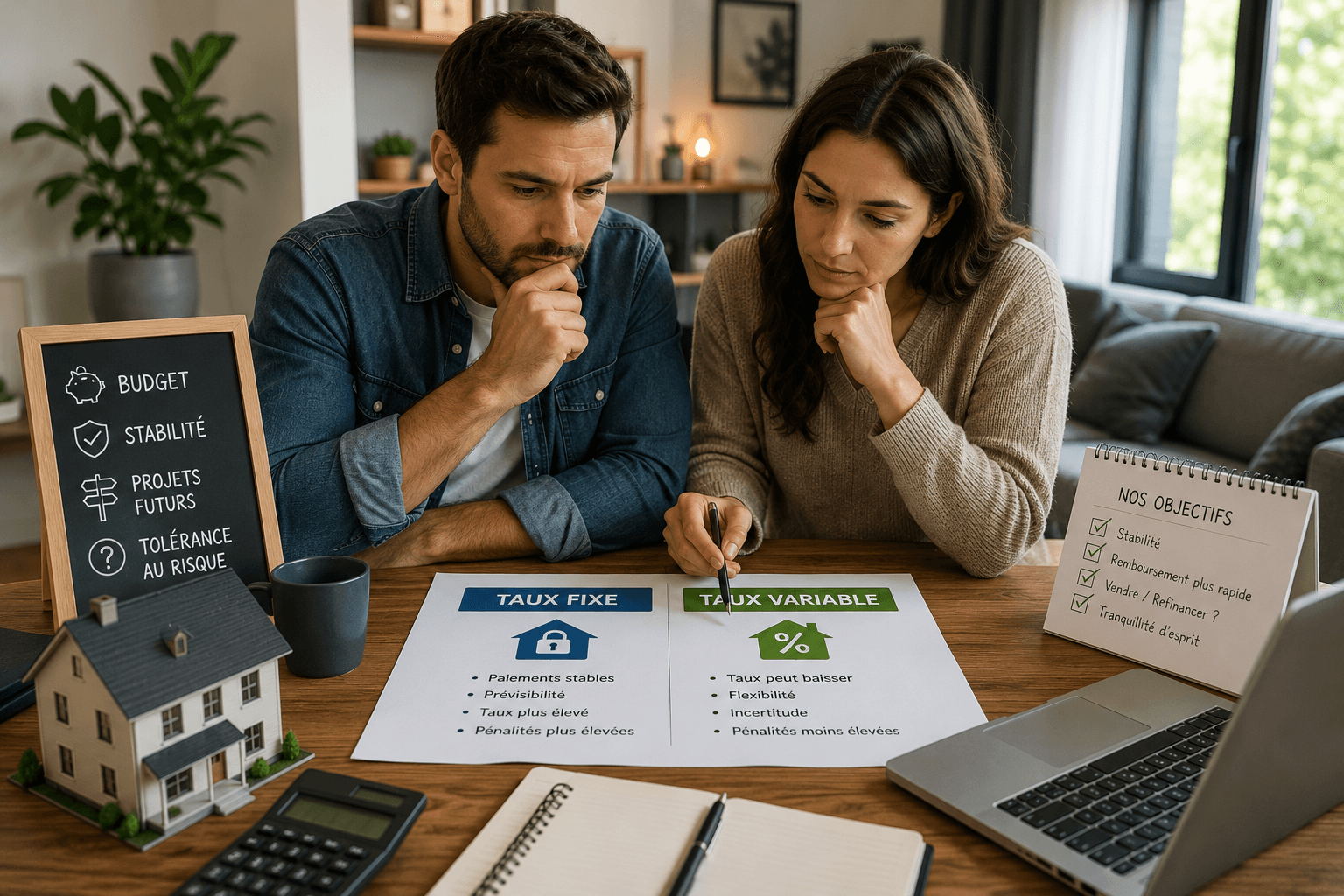 Taux fixe ou taux variable : pourquoi la meilleure option n'est pas la même pour tout le monde